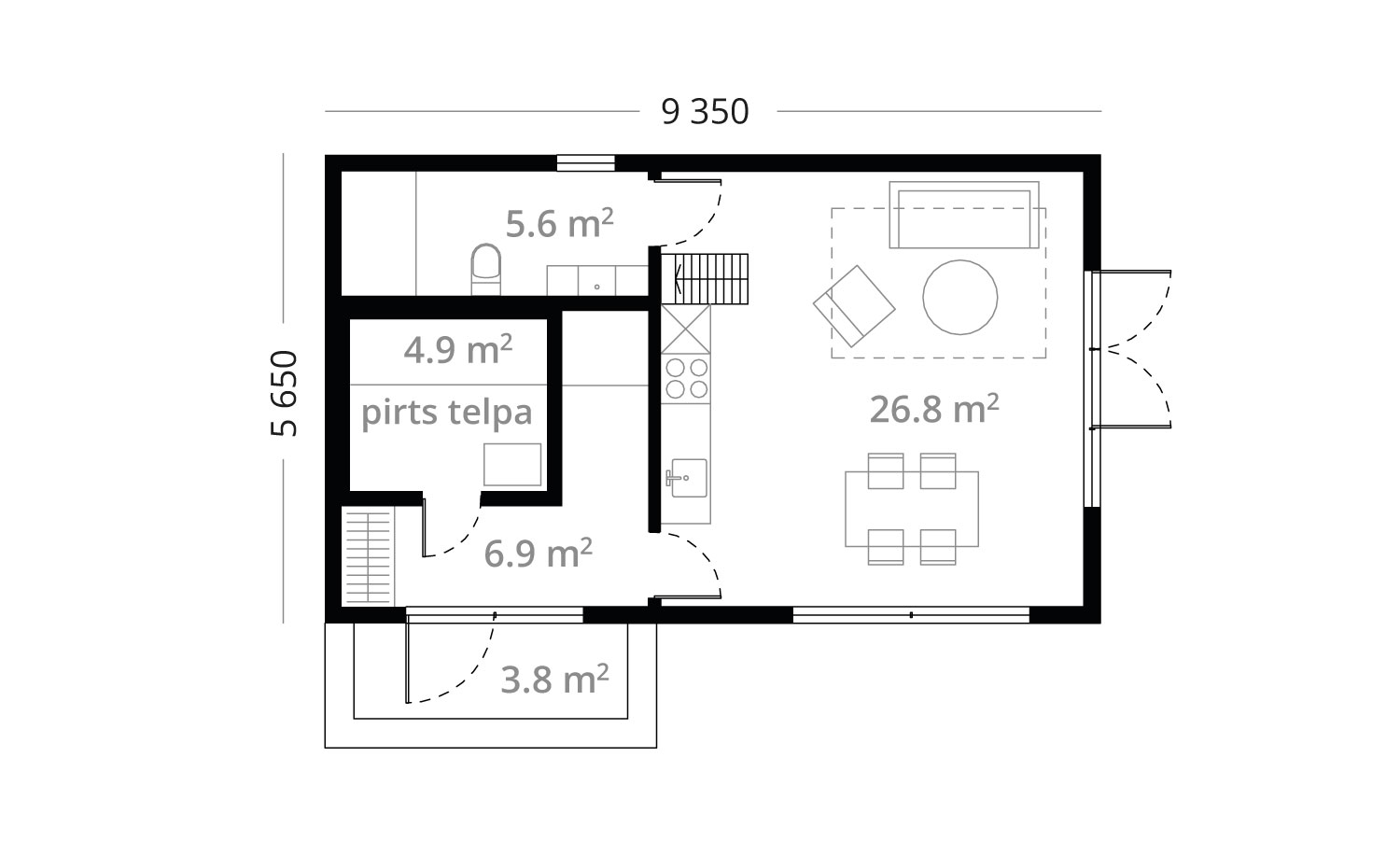 Rest P-57 floor plan