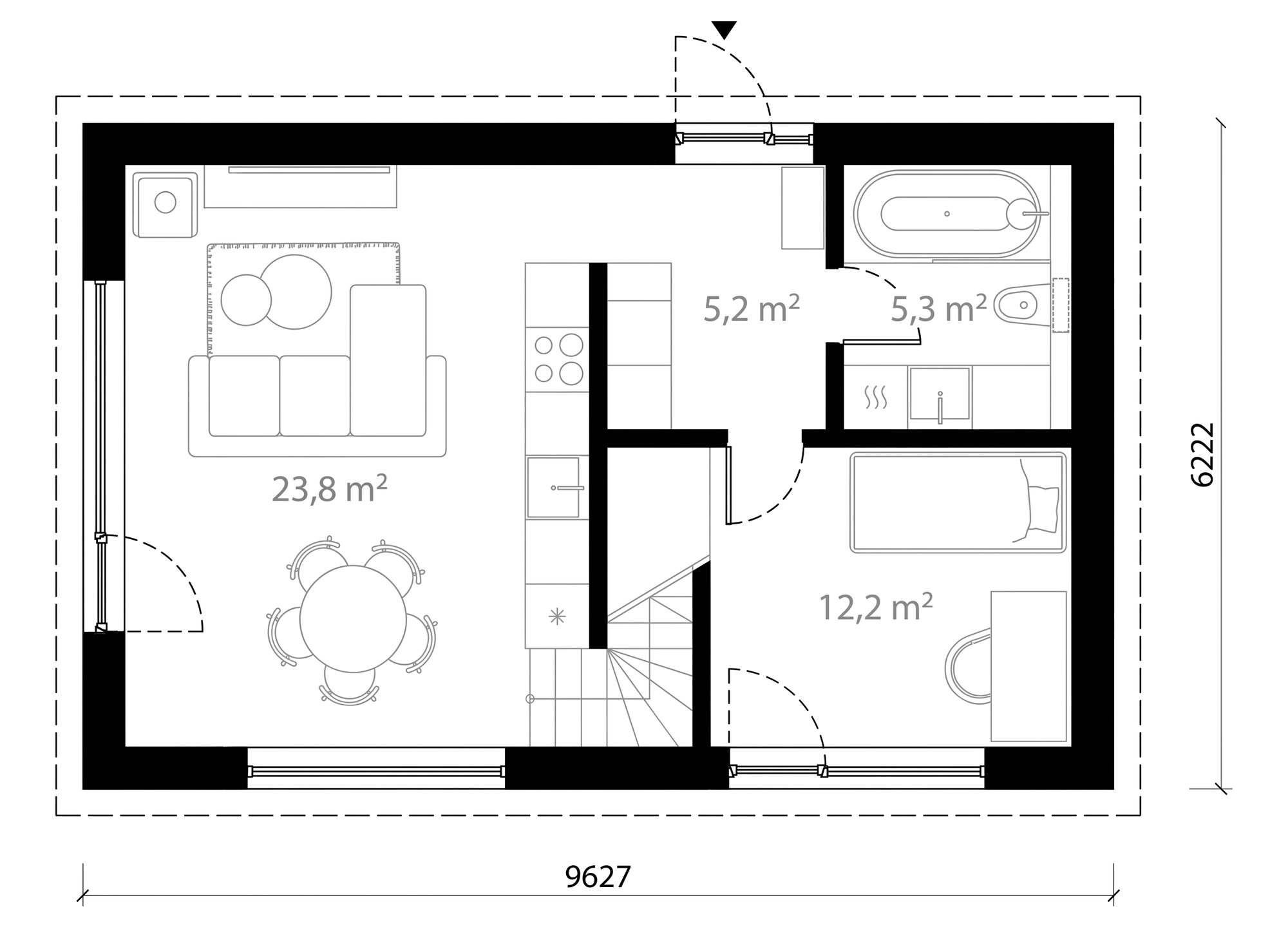 Austra floor plan